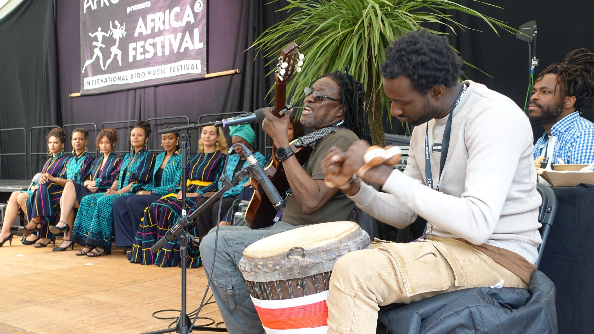 Zum Africa Festival in Würzburg werden bis Sonntagabend tausende Besucher erwartet.