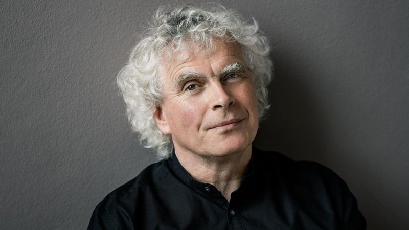 Sir Simon Rattle, Chefdirigent des BRSO | Bild: © Oliver Helbig Sir Simon Rattle, Chefdirigent des BRSO