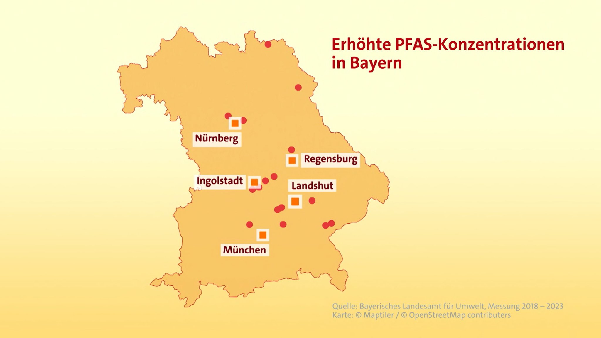 "Abendschau": PFAS in Bayern | Bild: BR "Abendschau": PFAS in Bayern