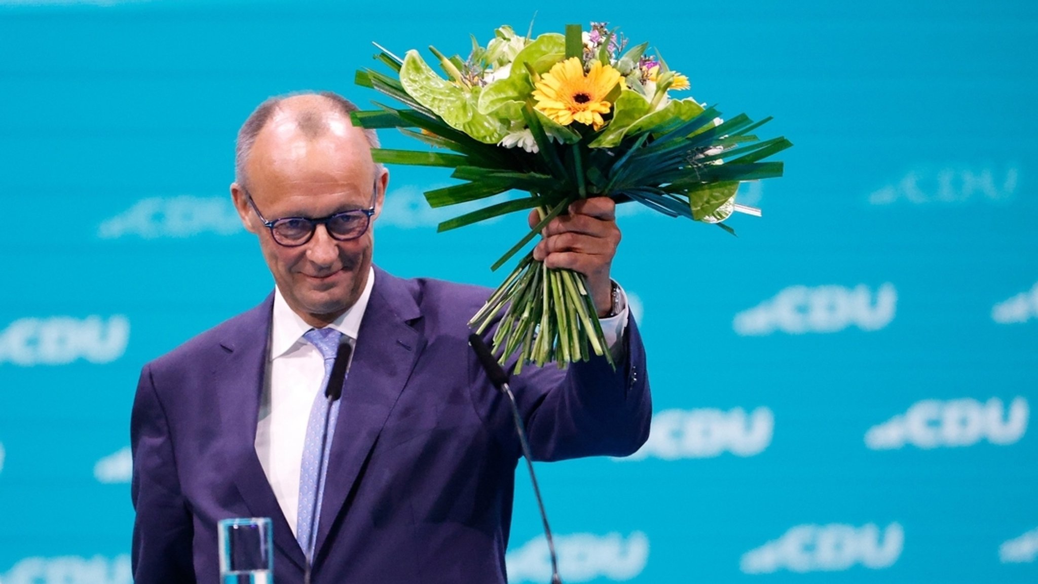 Friedrich Merz beim CDU-Parteitag