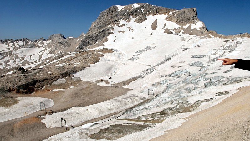 Gletscherschmelze Bayern
