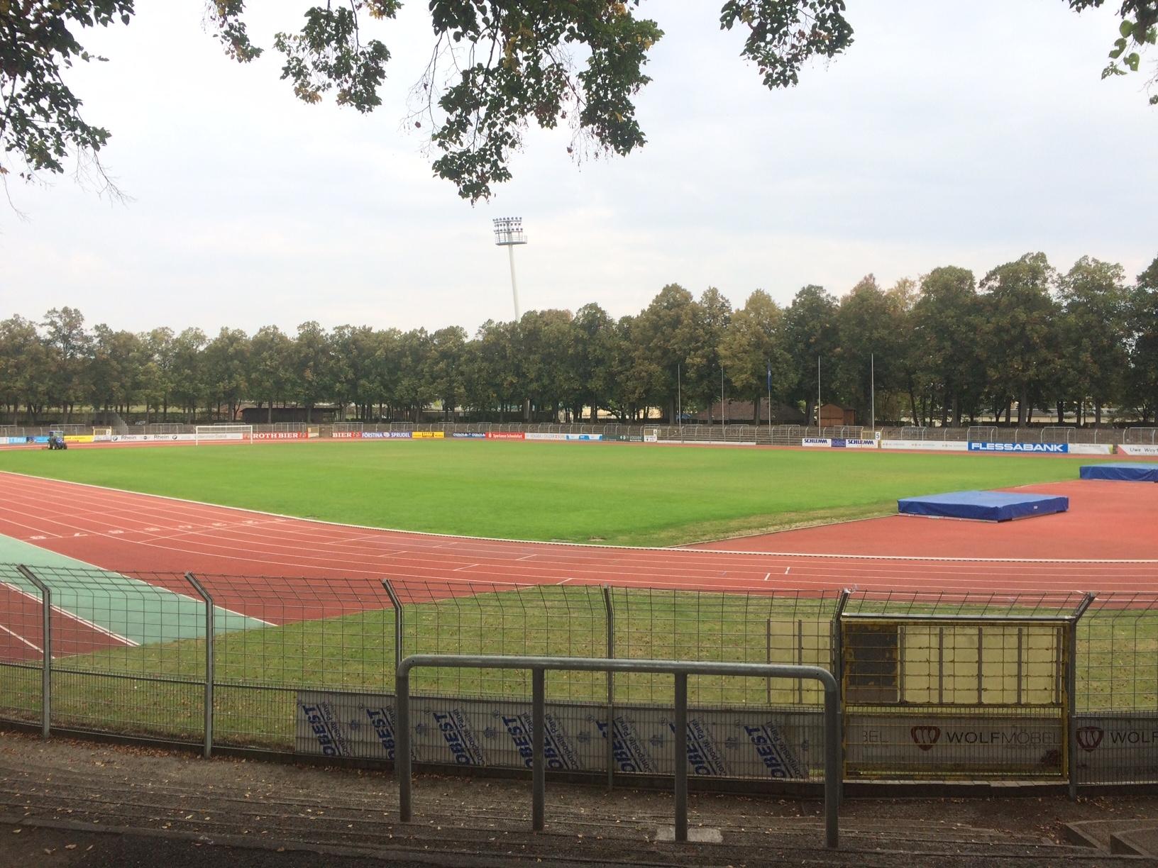 26.09.2016, Schweinfurth - Das Willy-Sachs-Stadion in Schweinfurt.
