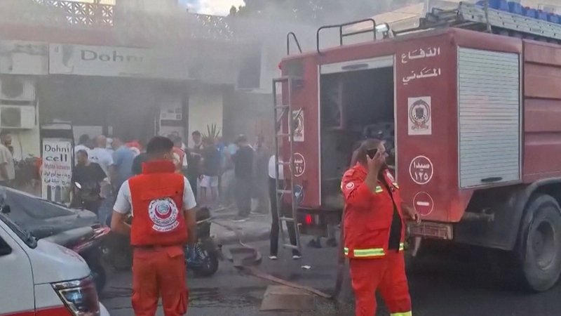 Erneute Explosionswelle im Libanon | Bild: BR Erneute Explosionswelle im Libanon