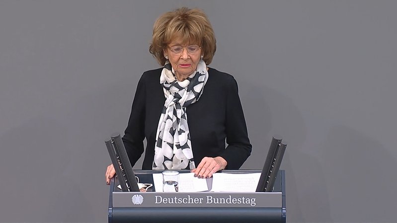 Charlotte Knobloch im Bundestag