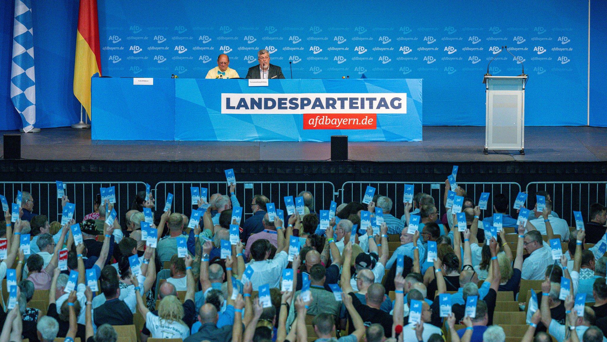 Verwarnung für AfD wegen Parteisitzung im Landtag
