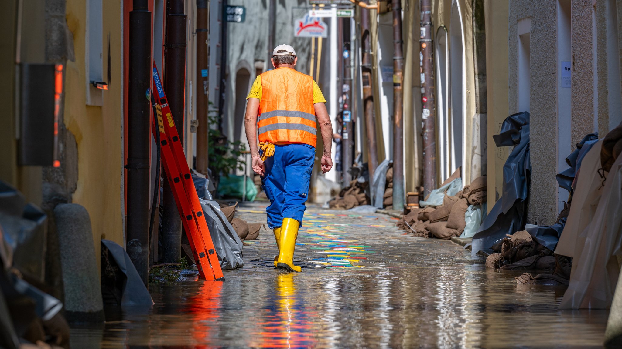 Hochwasser-Ticker: Pegelstände an der Donau fallen weiter