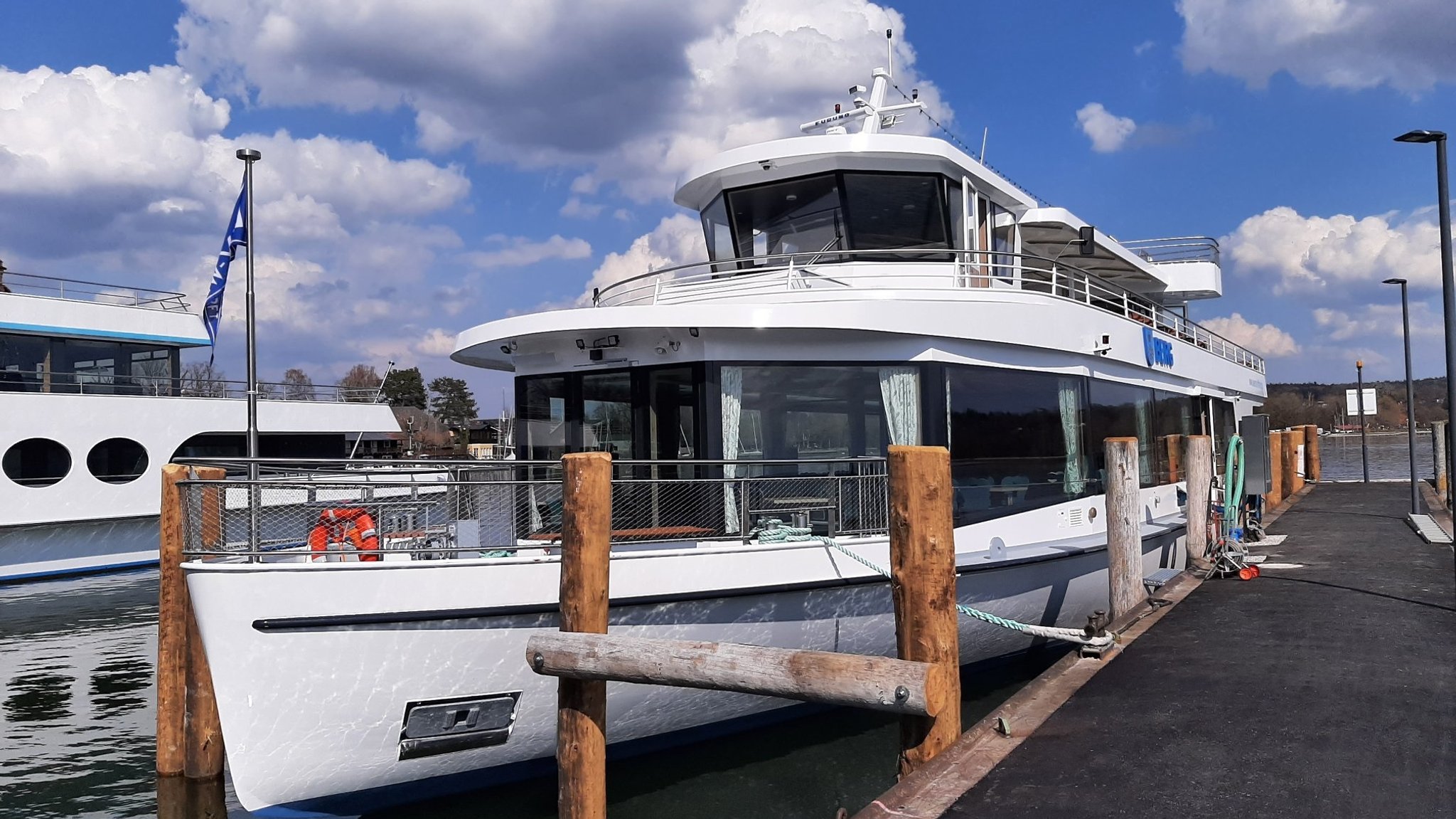 Die "Berg" heißt das neue Rekordschiff auf dem Starnberger See