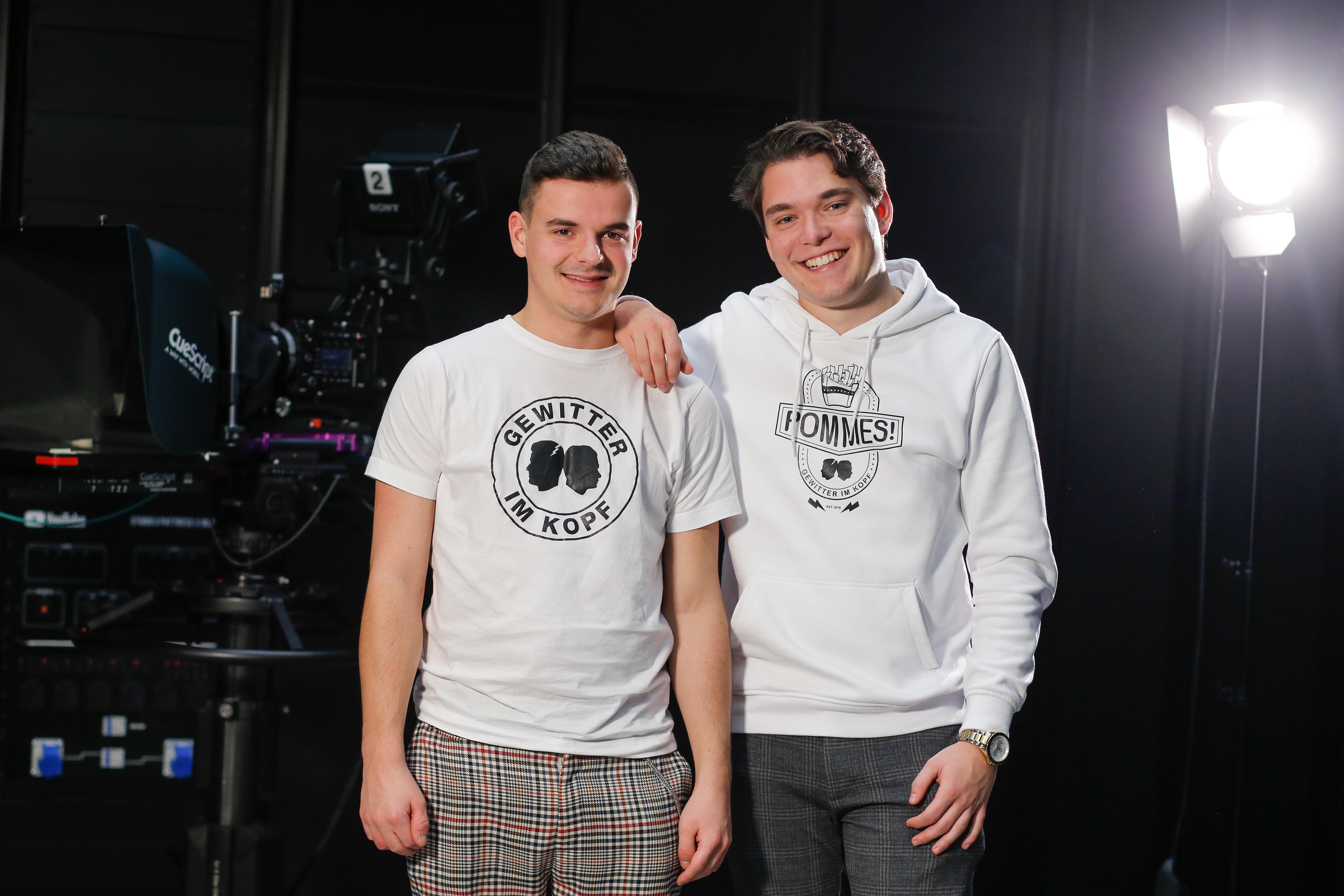 Jan Zimmermann (l.) und Tim Lehmann (Gewitter im Kopf - Leben mit Tourette)