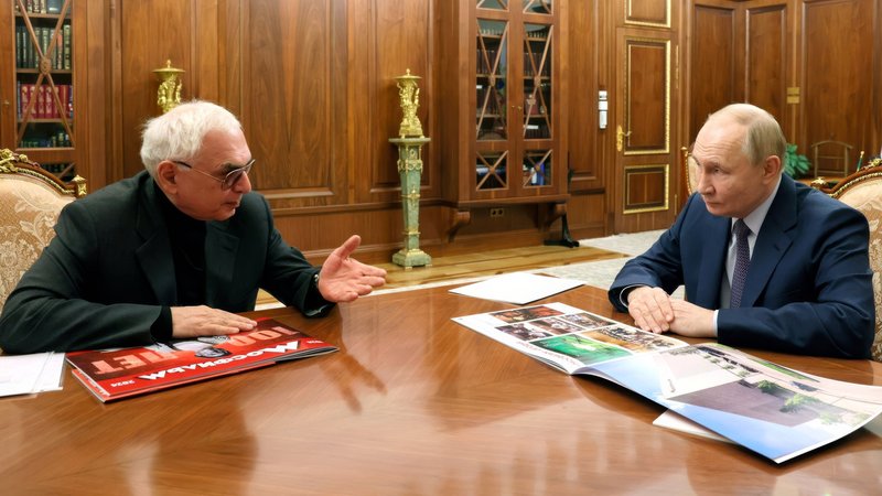 Begegnung im Kreml am 13. November 2024 | Bild: Wjatscheslaw Prokofjew/Picture Alliance Begegnung im Kreml am 13. November 2024