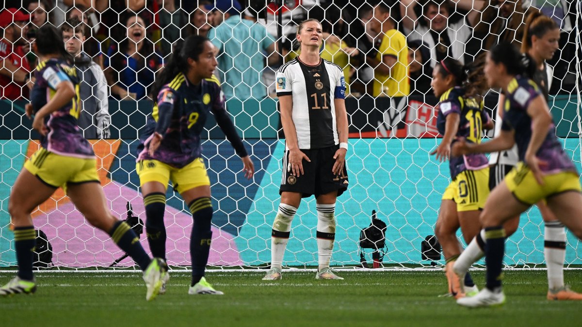Bittere Niederlage: Deutschland verliert 1:2 gegen Kolumbien