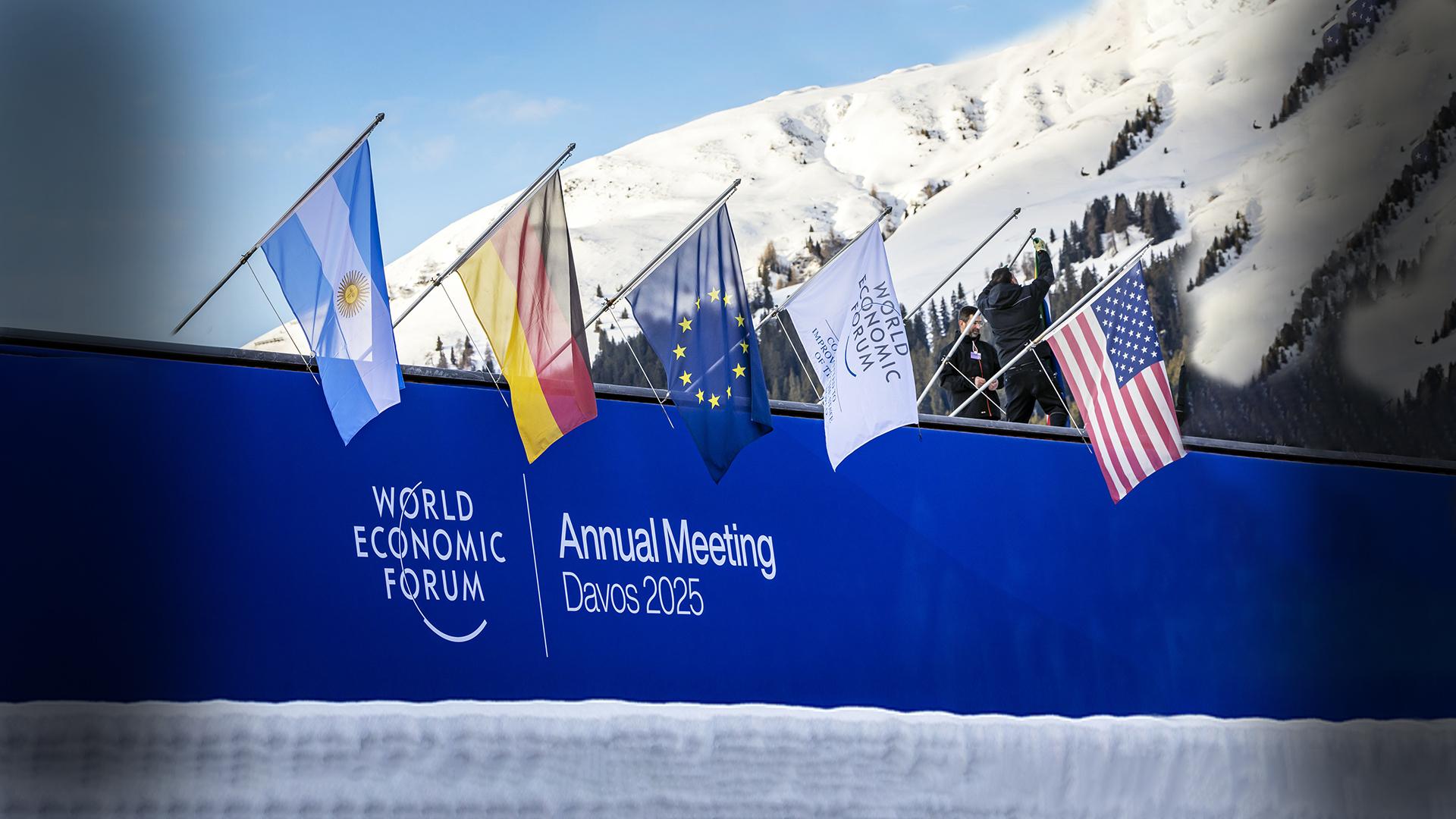 Auftakt zum Weltwirtschaftsforum in Davos
