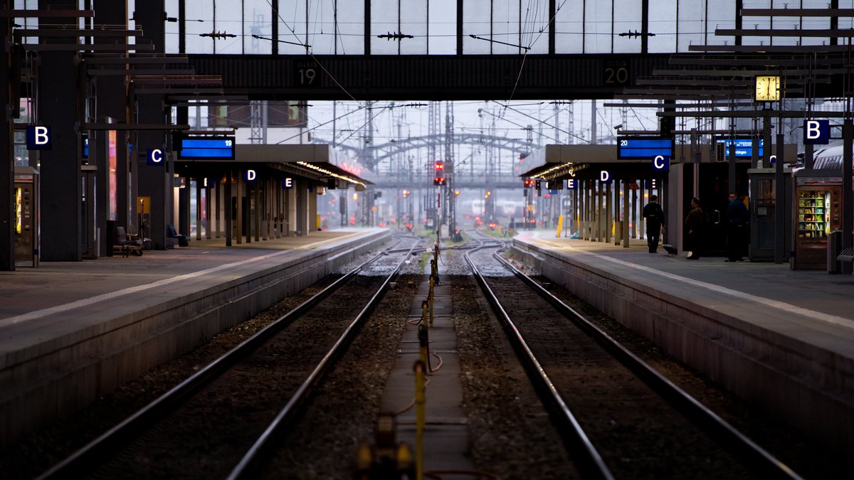 Bundesweiter Bahn-Streik am Freitag
