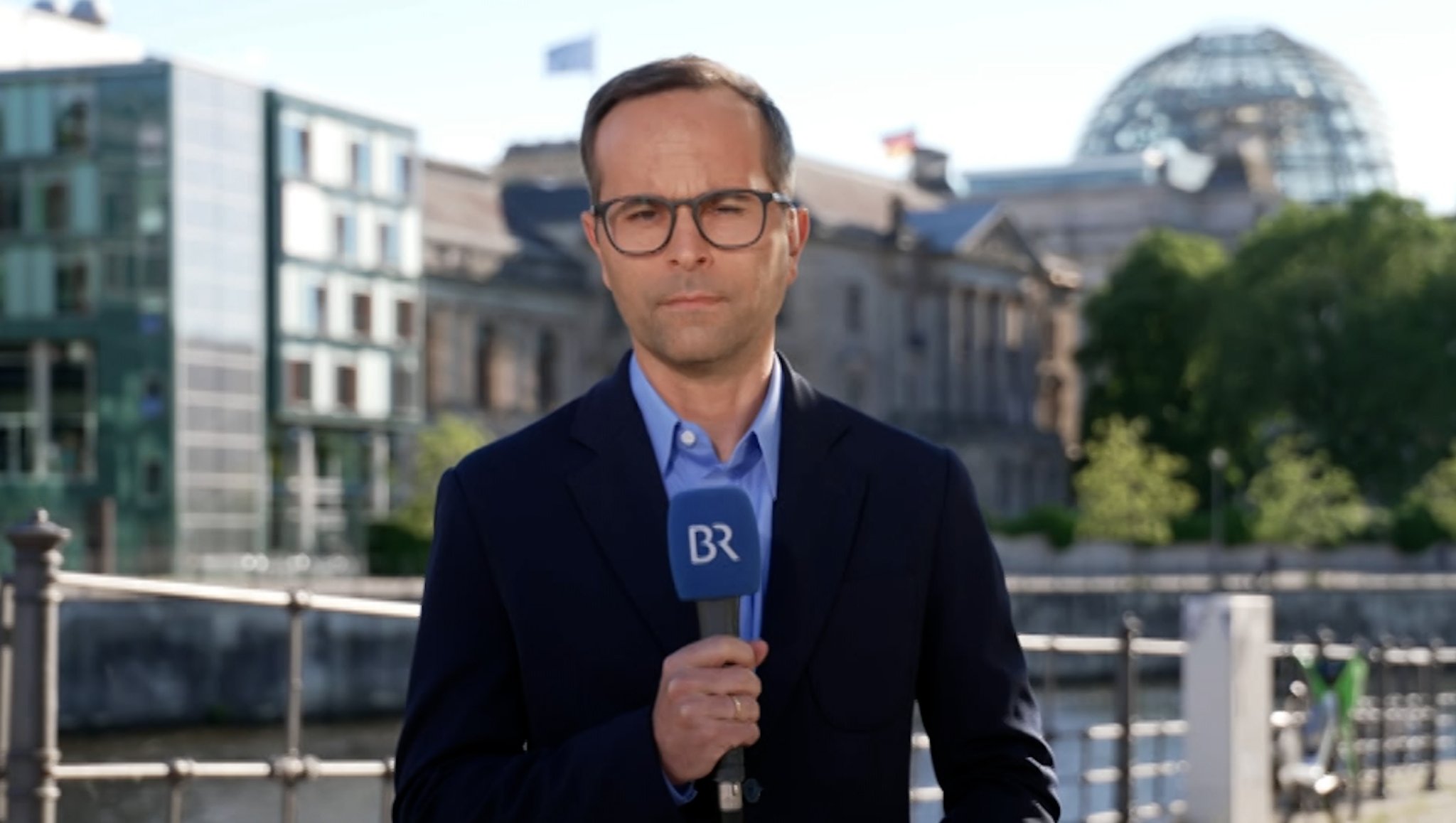 Mario Kubina in Berlin. | Bild: BR Mario Kubina in Berlin.