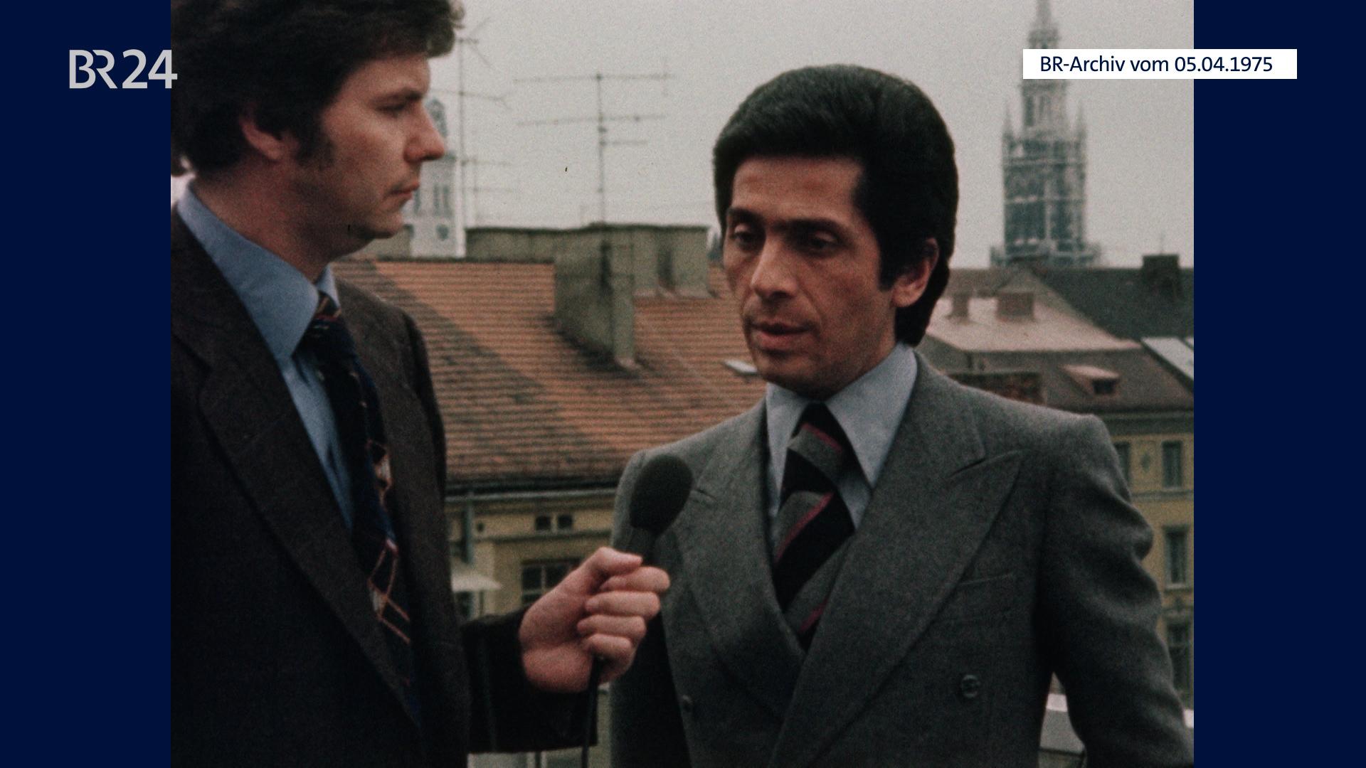 Modedesigner Valentino Garavani in einem Interview.