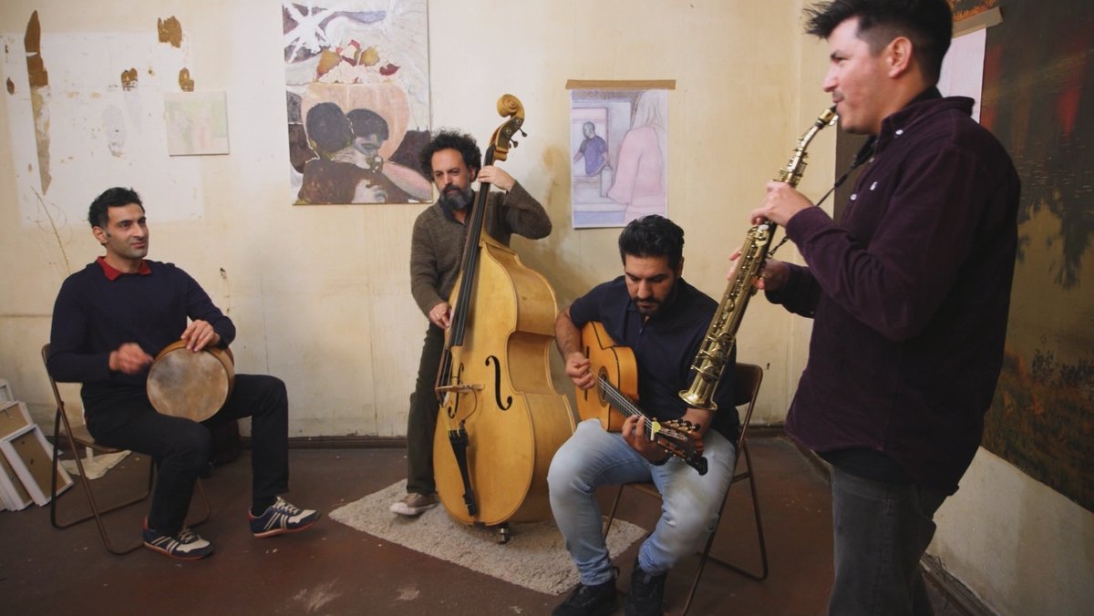 Die iranisch-israelische Musikgruppe Sistanagila