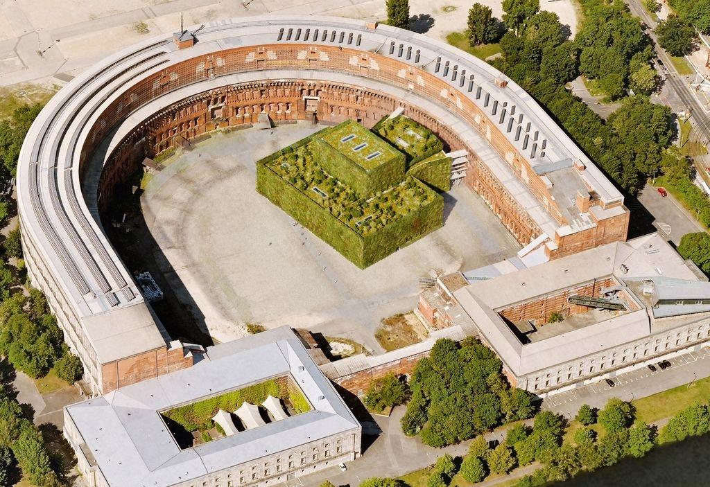 So soll der Ergänzungsbau im Innenhof der Kongresshalle aussehen
