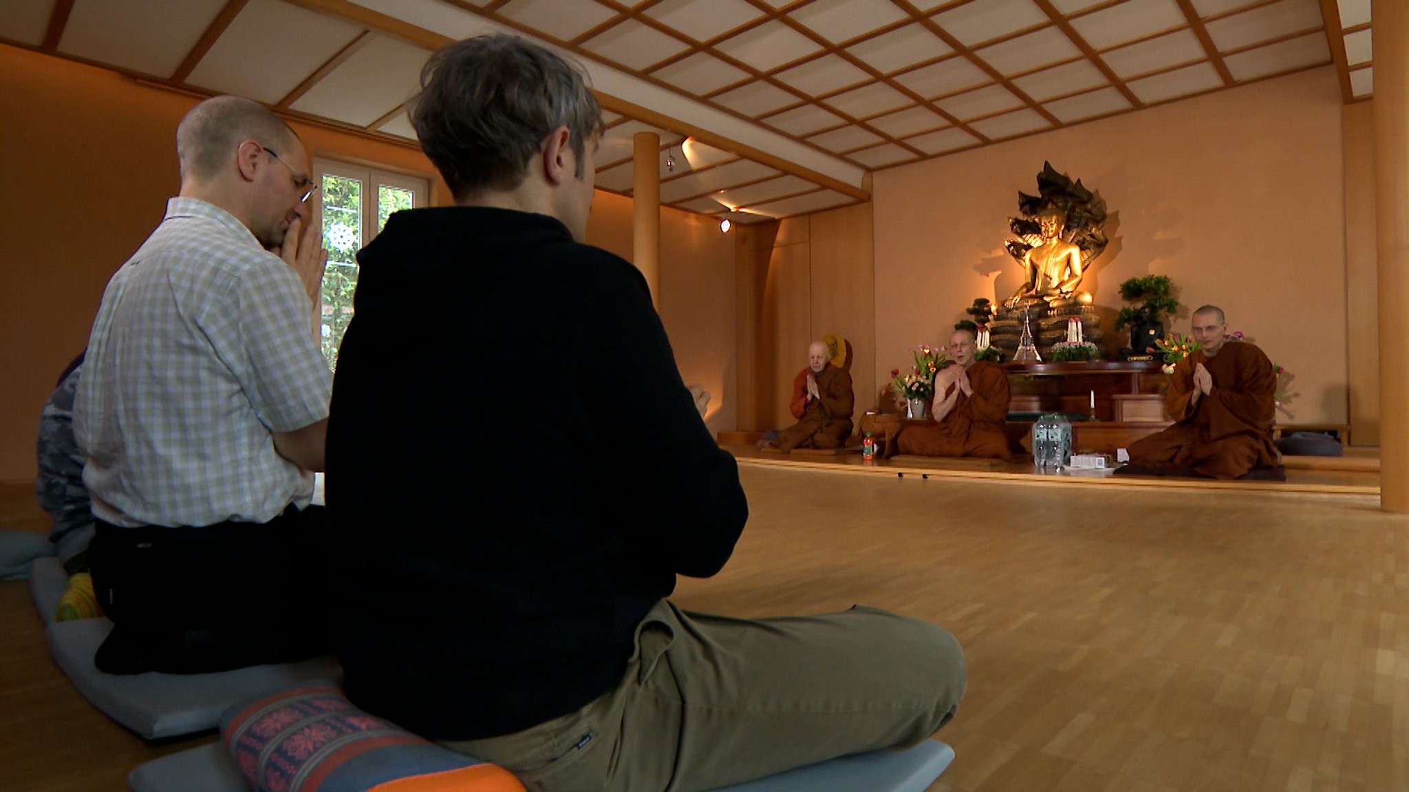 Ein buddhistisches Kloster in Franken