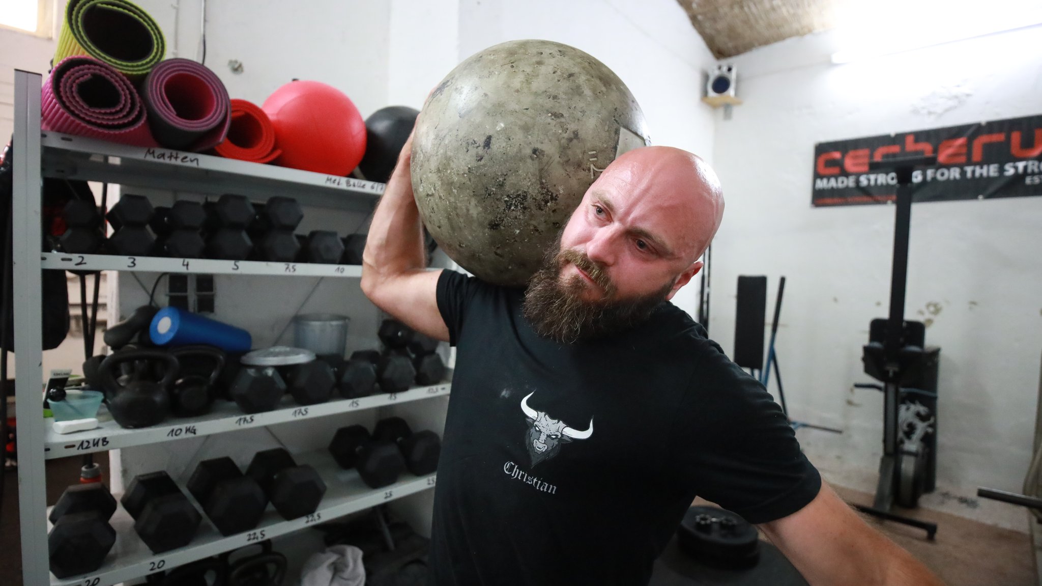 "Strongman" Christian Wohlfarth