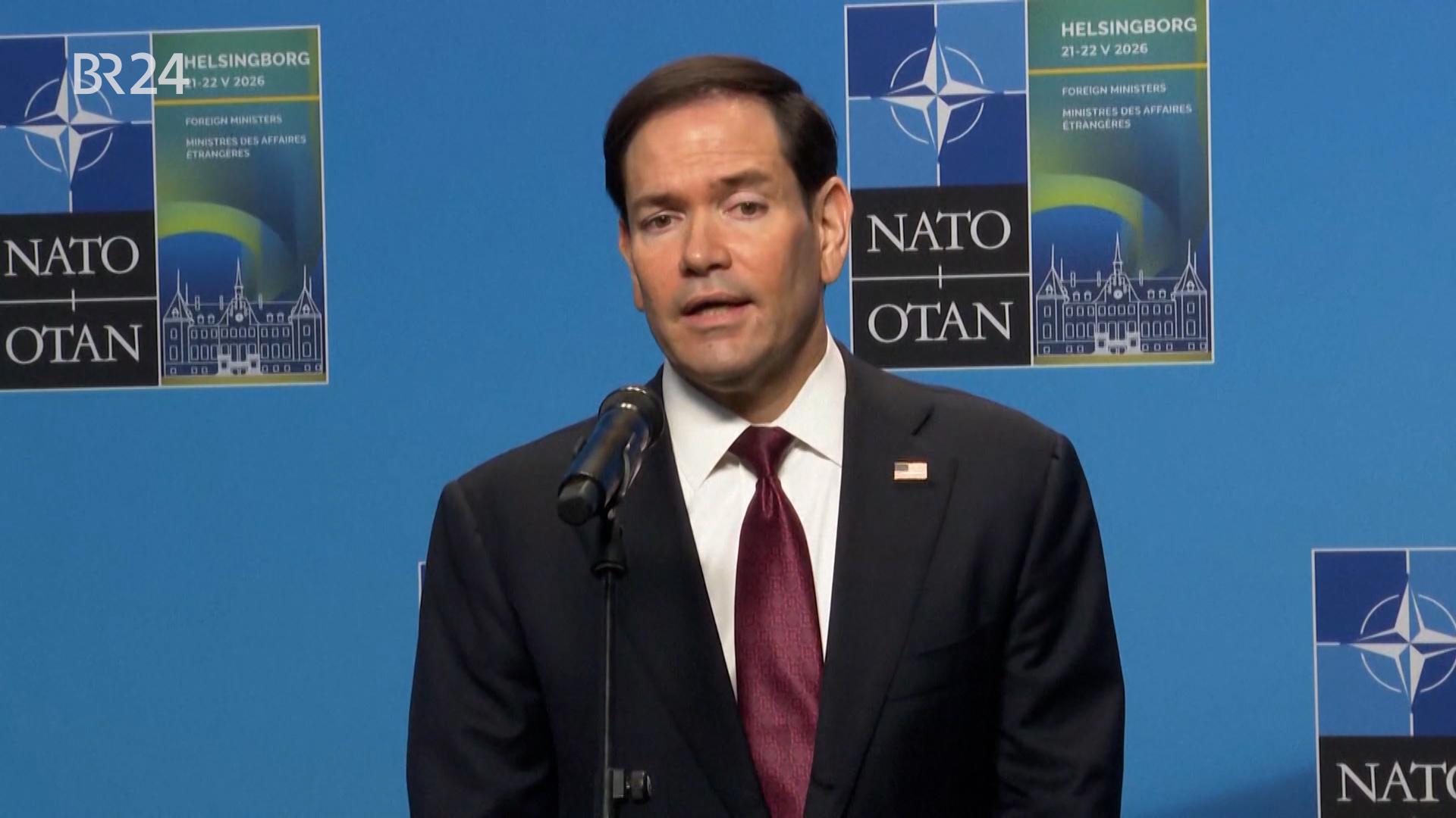 Rubio: USA setzen die Stationierung von US-Truppen nicht als Druckmittel gegenüber den europäischen Nato-Verbündeten ein.