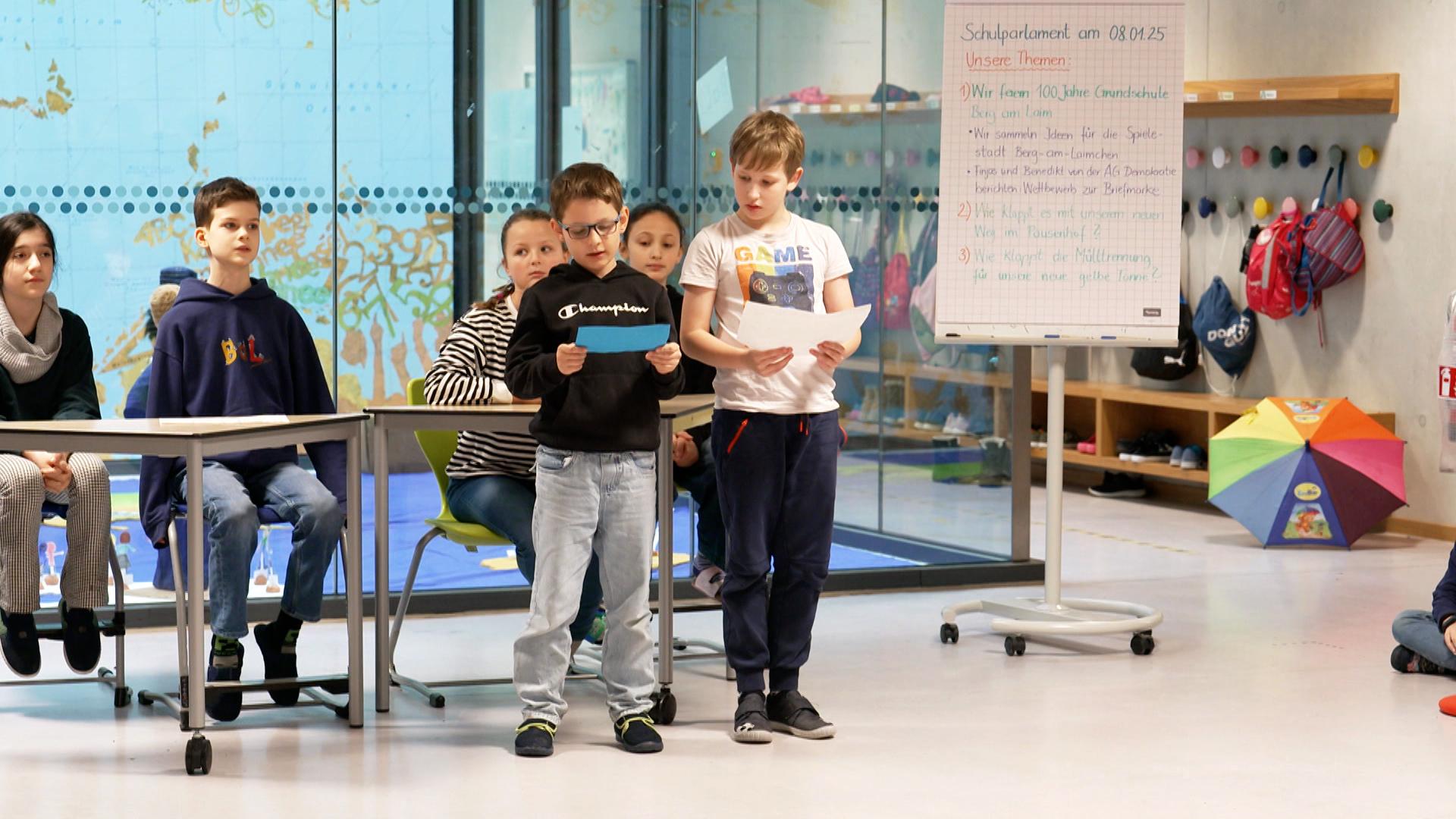 Im Video: So kommt die Verfassungsviertelstunde bei Schülern an