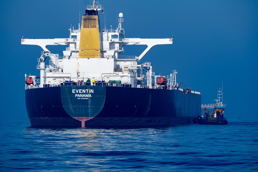 Die "Eventin" wurde vor Rügen festgesetzt. 