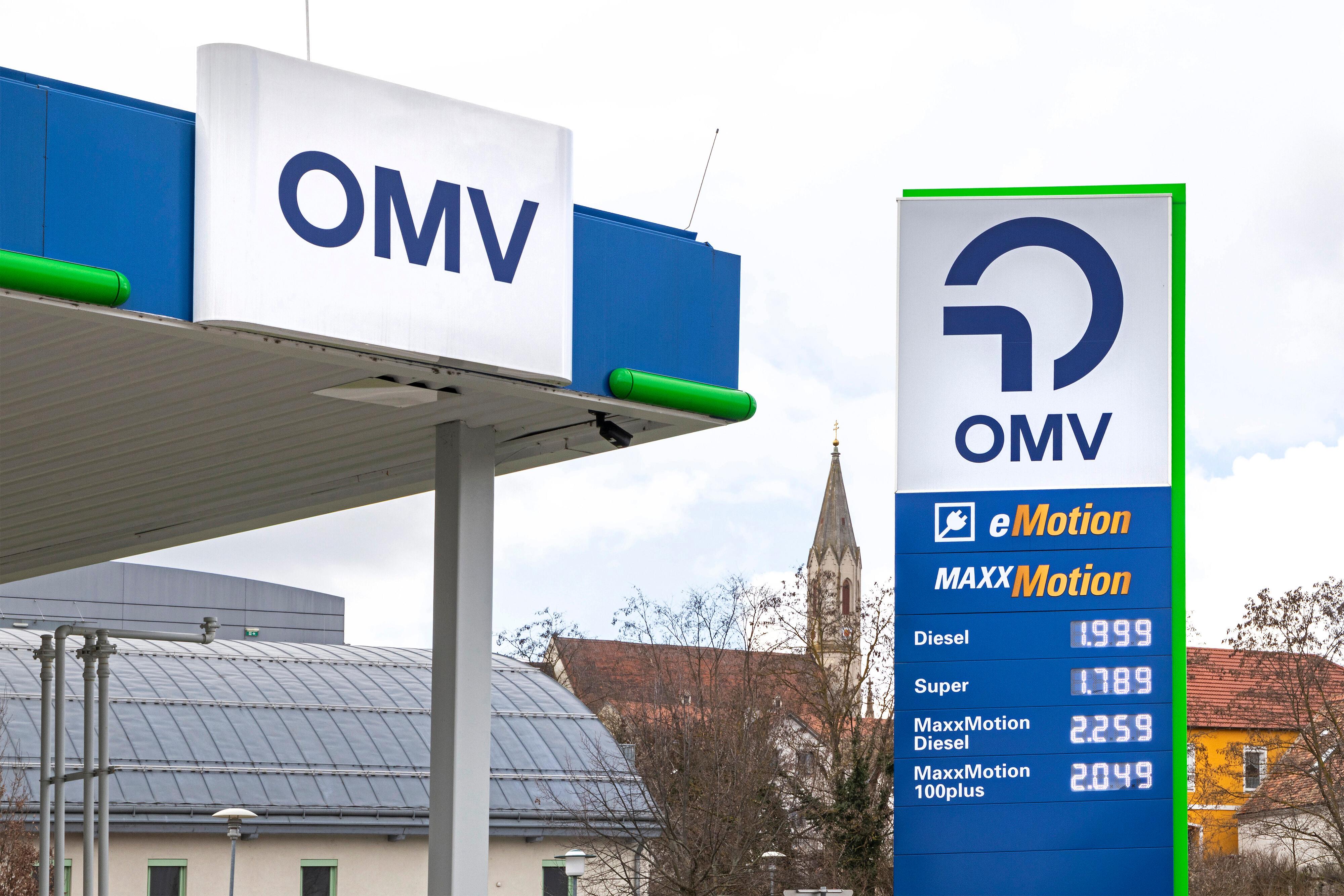 Tankstelle in Eggenburg, Niederösterreich