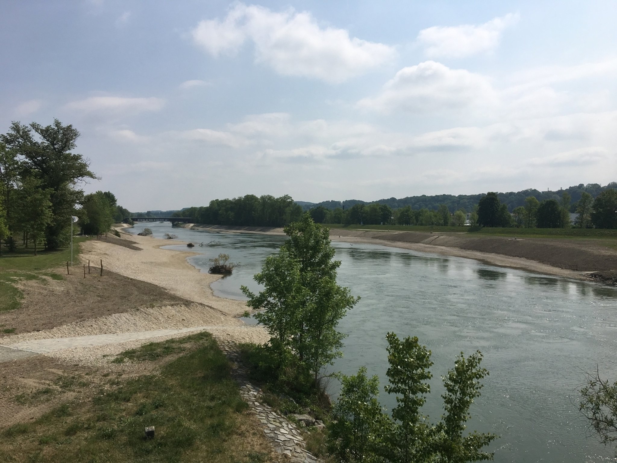 Stadtstrand: Dingolfing gibt renaturierte Isar frei