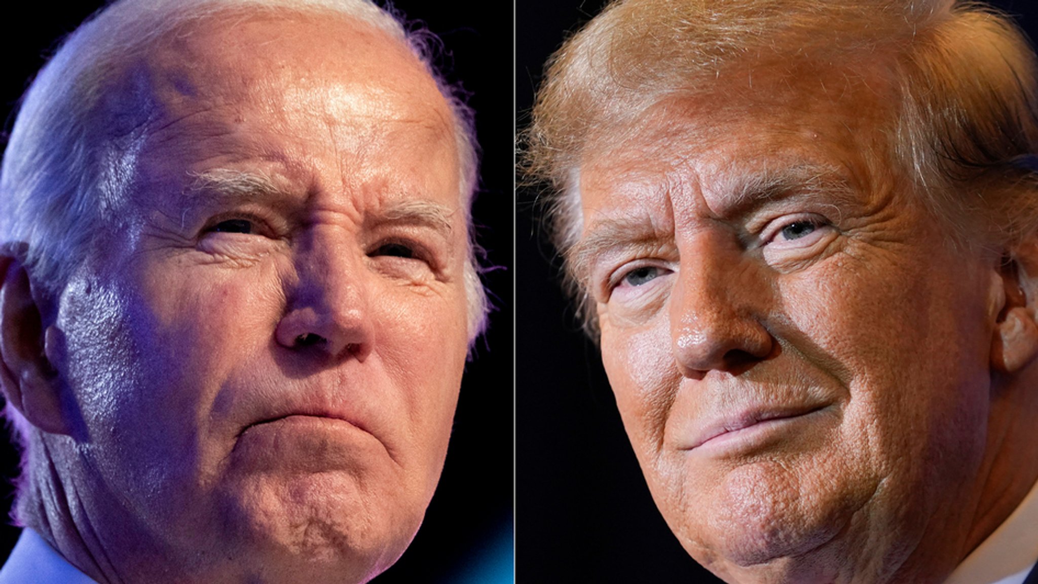 Trump drohen Schuldsprüche in mehreren Gerichtsprozessen, Biden ist selbst vielen aus der eigenen Partei zu alt. Dennoch gehen Republikaner und Demokraten mit den beiden in die Wahl - so wie schon vor vier Jahren.