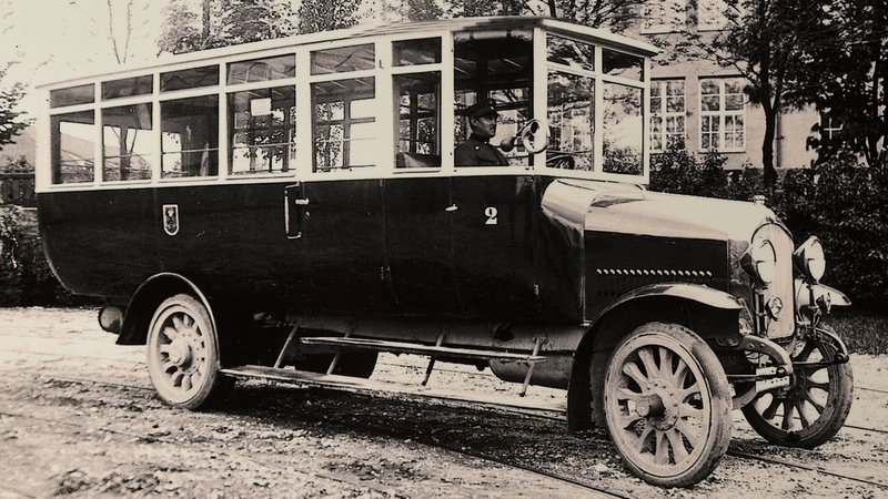 Die ersten Omnibusse in Nürnberg