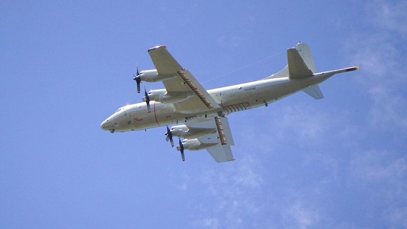 Seefernaufklärer P-3C Orion im Überflug (Archiv- und Symbolbild) | Bild: picture alliance / CHROMORANGE|Elke Münzel Seefernaufklärer P-3C Orion im Überflug (Archiv- und Symbolbild)