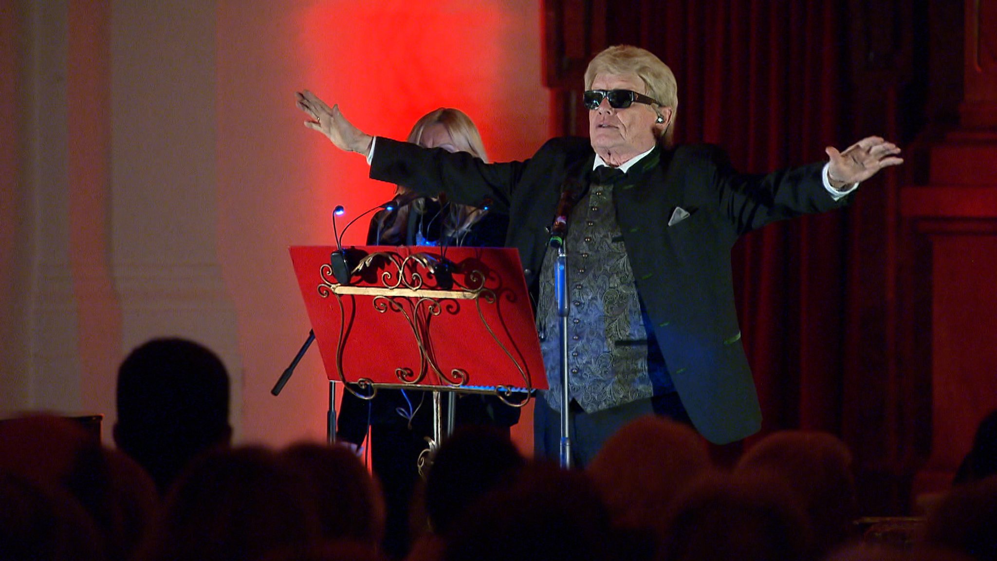 Heino bei seinem Konzert in der Haushamer Kirche St. Anton