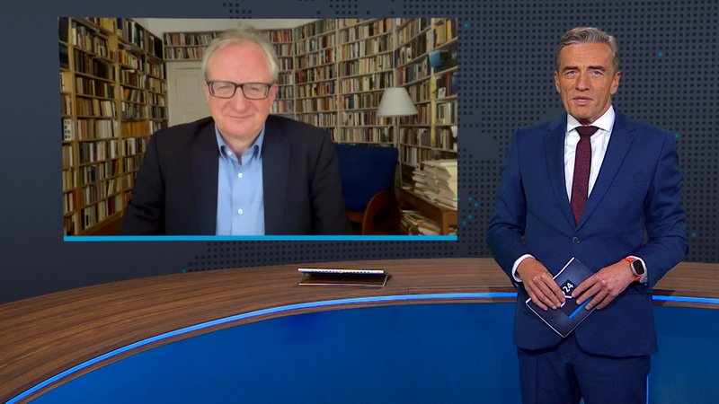 Wir haben mit Albrecht von Lucke gesprochen, um die Debatte im Bundestag mit dem Politikforscher zu sortieren. | Bild: BR Wir haben mit Albrecht von Lucke gesprochen, um die Debatte im Bundestag mit dem Politikforscher zu sortieren.
