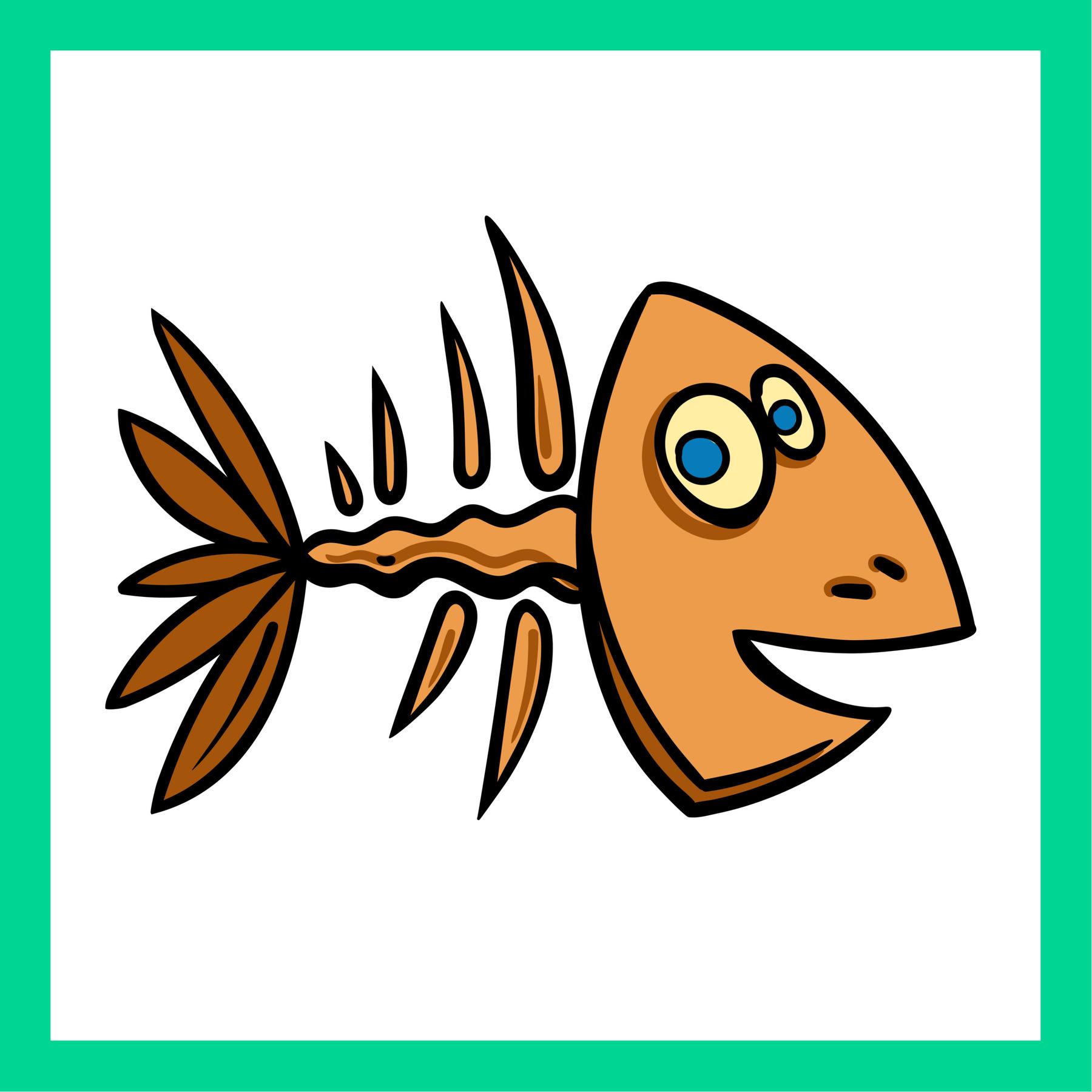 Können Fische sich die Gräten brechen?