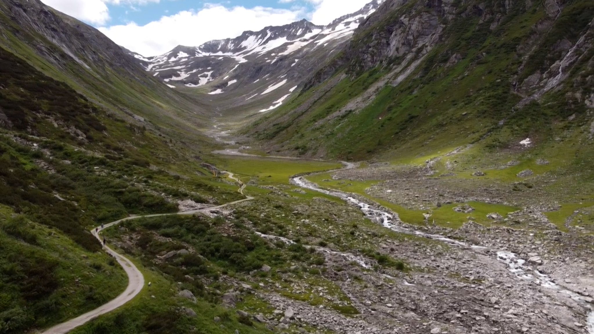 Unterwegs auf dem "Alpen-Cross"