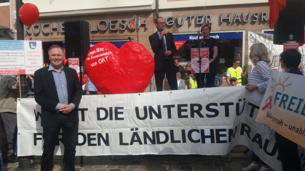 Nürnberg: Großdemo gegen bayerische Gesundheitspolitik