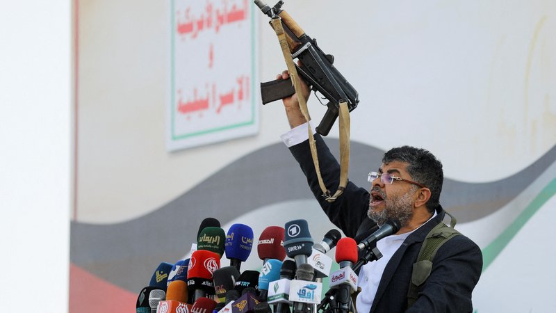 Mohammed Ali al-Huthi, Mitglied des Obersten Politischen Rates der Huthi im Jemen.