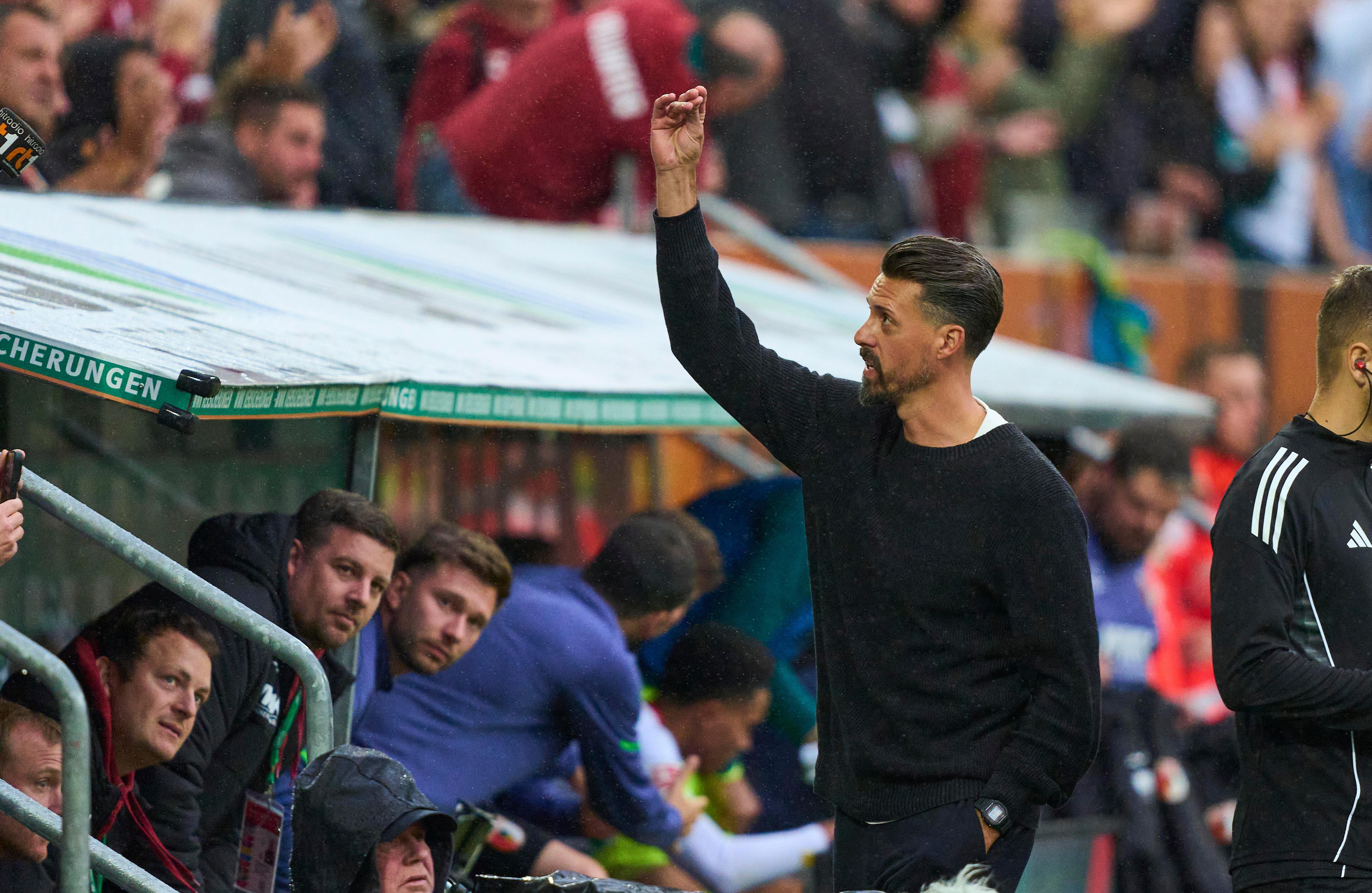 Sandro Wagner nach dem Sieg gegen Wolfsburg