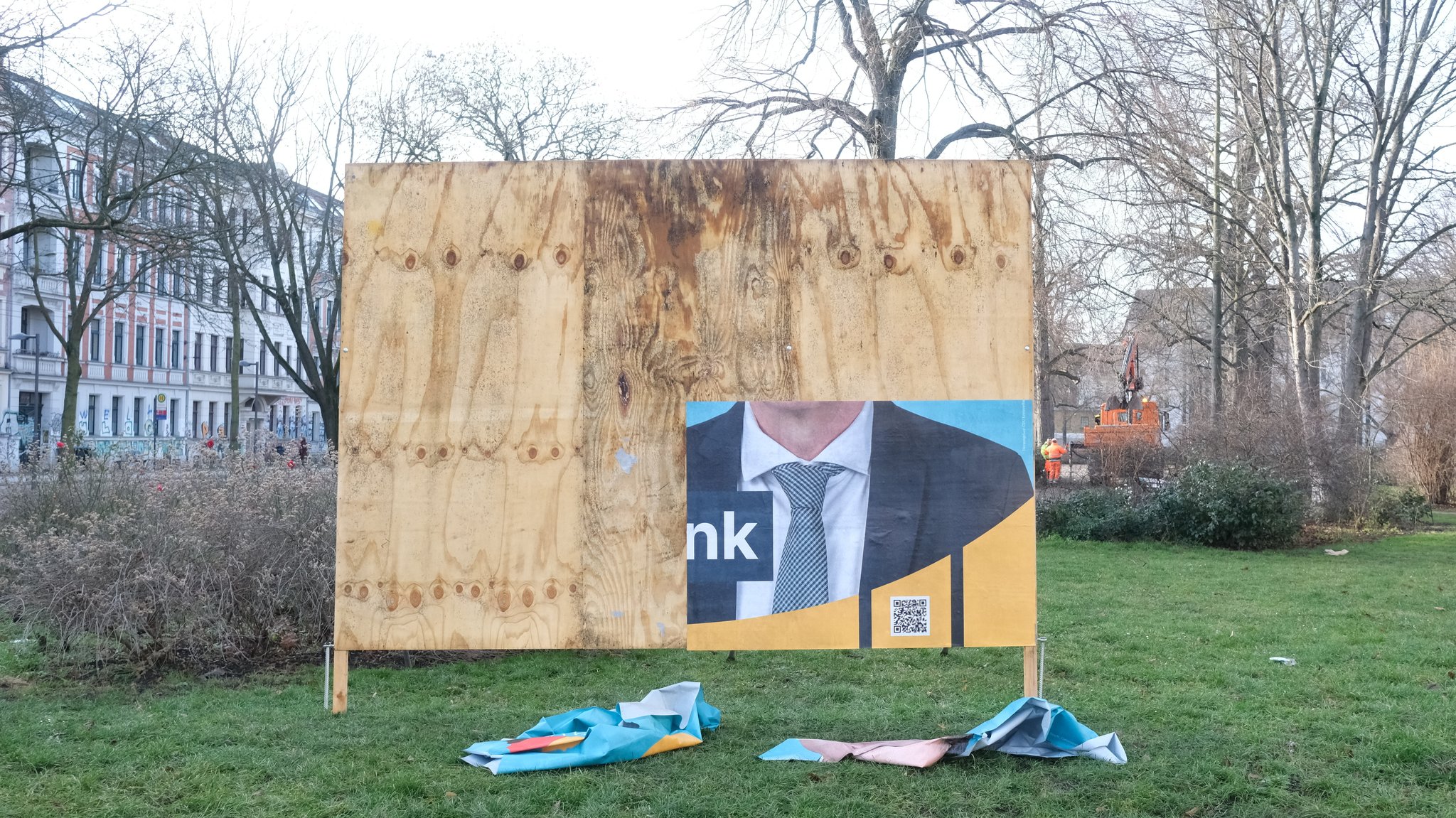 Wahlplakate, die erneuert werden müssen 