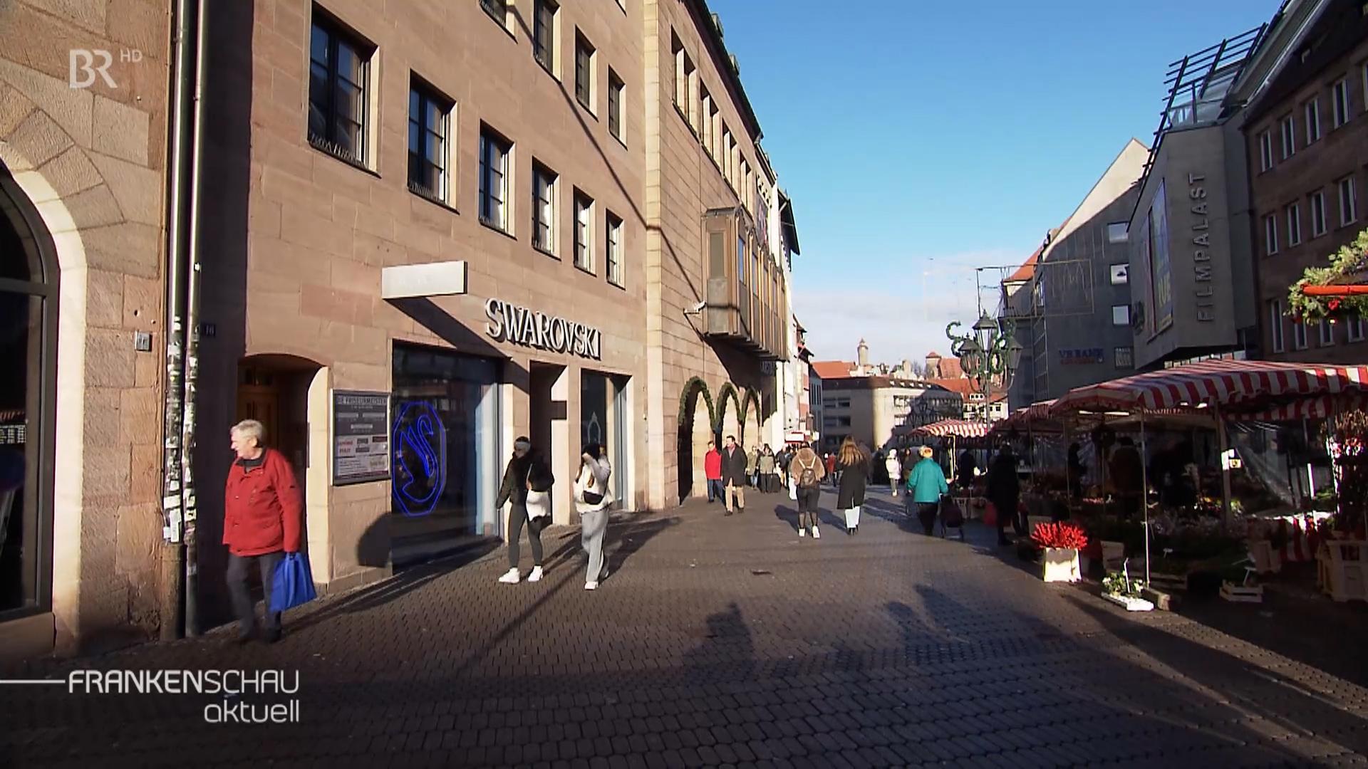 Die Nürnberher Innenstadt.