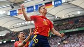 Spielszene Deutschland gegen Spanien | Bild:picture-alliance/dpa