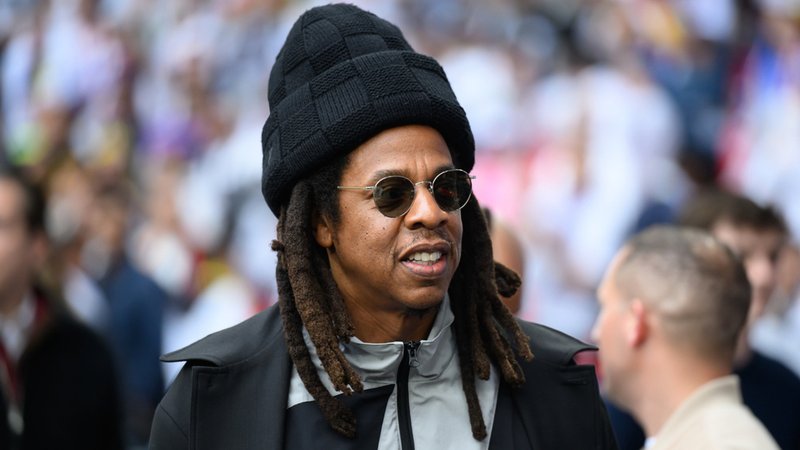 Rapper und Milliardär: Jay-Z, bürgerlich Sean Carter | Bild: dpa-Bildfunk/Robert Michael Rapper und Milliardär: Jay-Z, bürgerlich Sean Carter