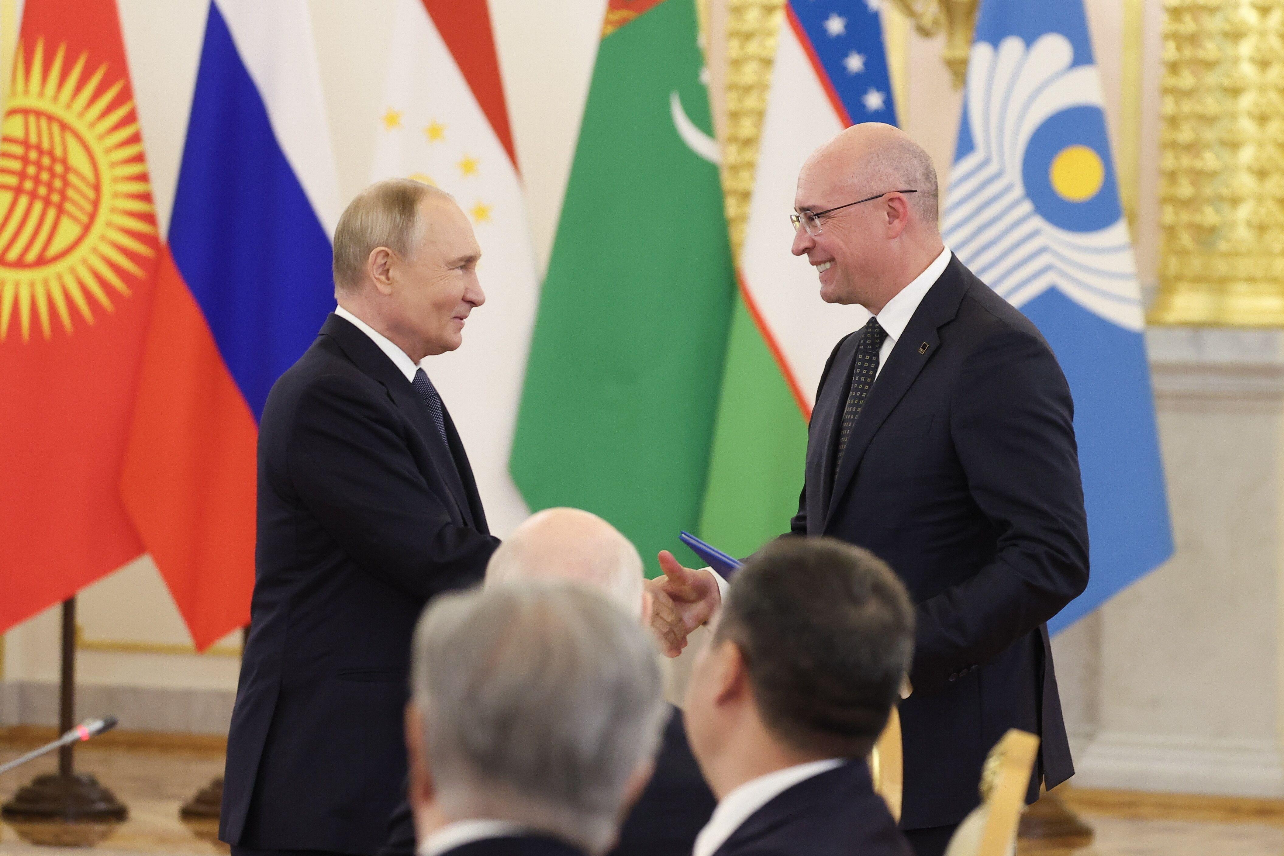 Bei einer Tagung am 8. Oktober im Kreml 