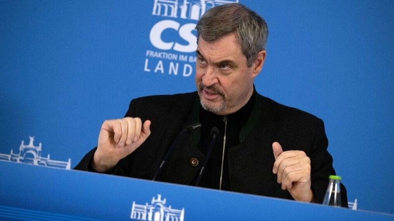 Markus Söder (CSU), Ministerpräsident von Bayern | Bild: dpa-Bildfunk/Pia Bayer Markus Söder (CSU), Ministerpräsident von Bayern