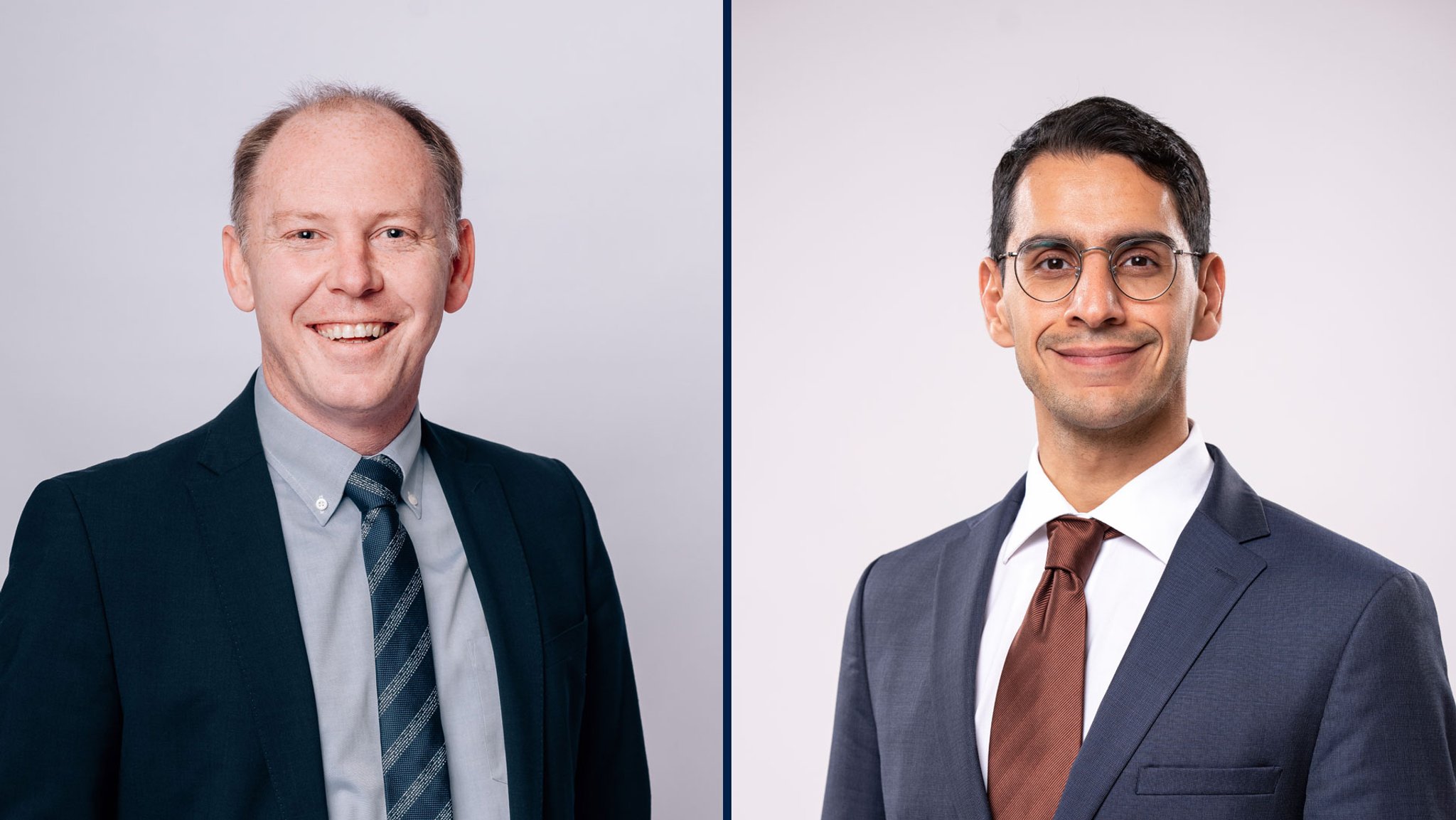 Stefan Güntner (li.) und Enis Tiz | Bild: Stefan Güntner/Ilona Müller, FBW-Kitzingen/Atelier Zudem, Montage BR Stefan Güntner (li.) und Enis Tiz