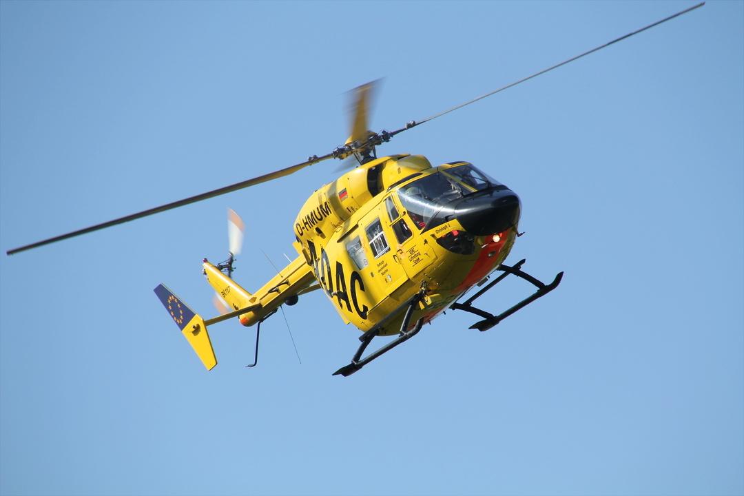 Symbolbild: Die Rettung aus Sicht der Helikopter-Crew