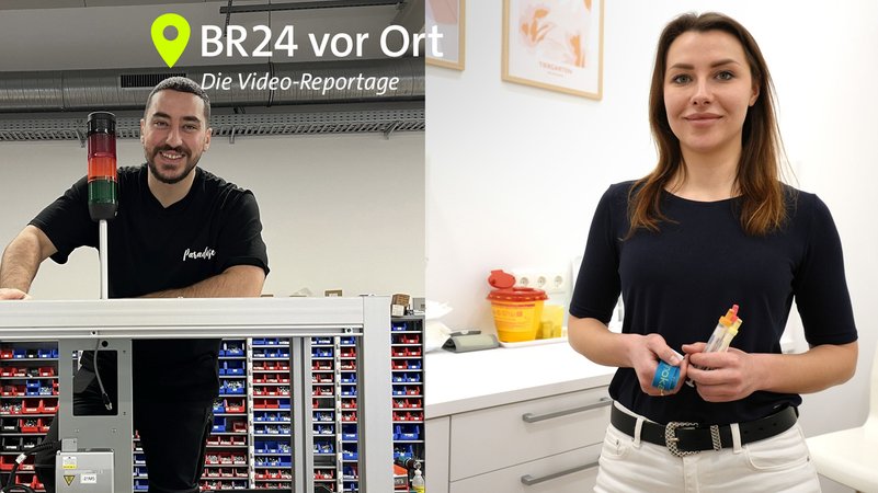 Ein Mann und eine junge Frau. | Bild: BR Ein Mann und eine junge Frau.