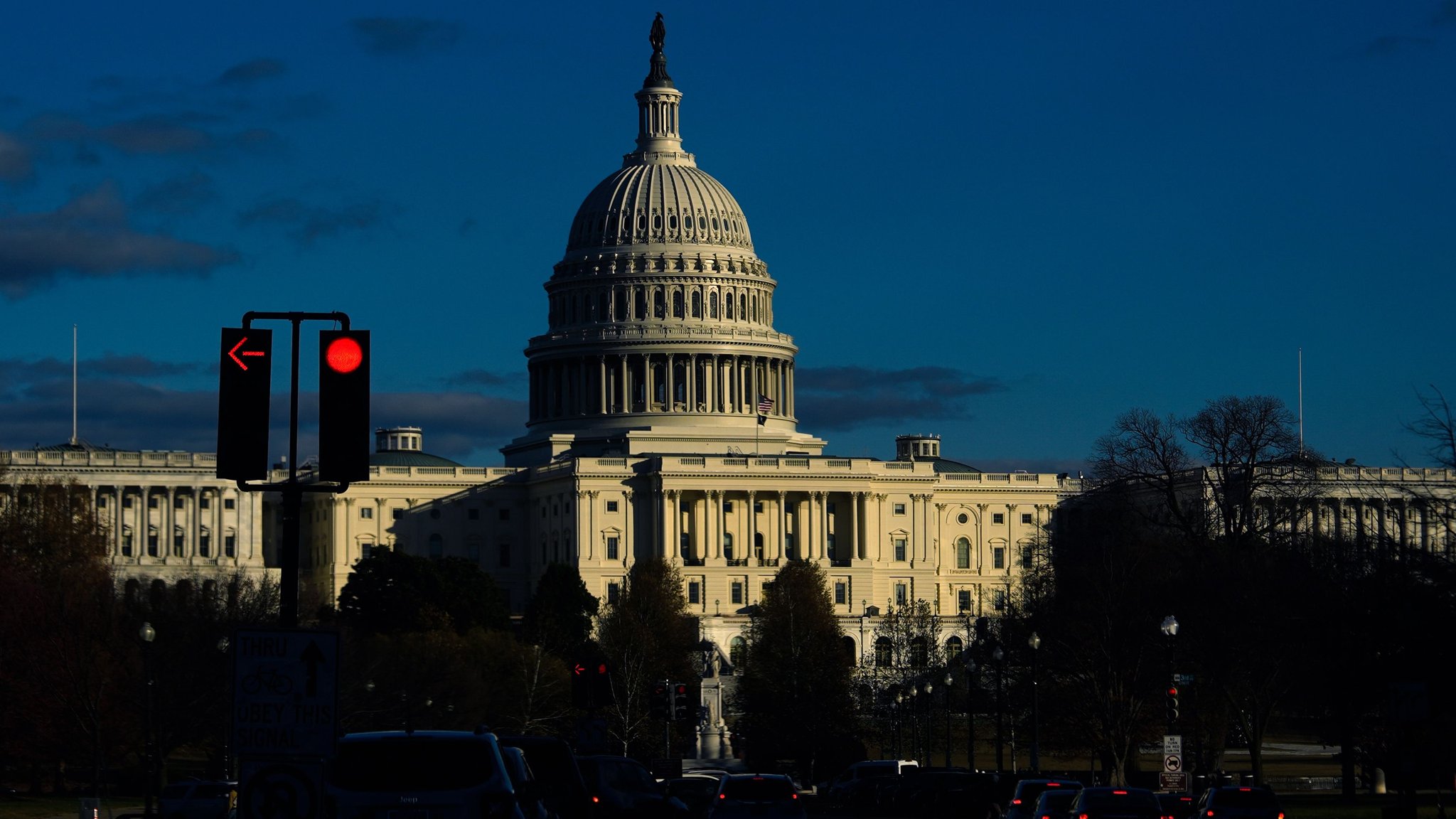 Archivbild: Der Sitz des US-Kongresses, das Kapitol in Washington