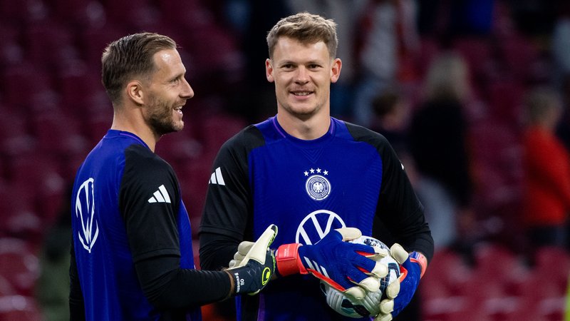 Oliver Baumann (l.) und Alexander Nübel | Bild: picture-alliance/dpa Oliver Baumann (l.) und Alexander Nübel