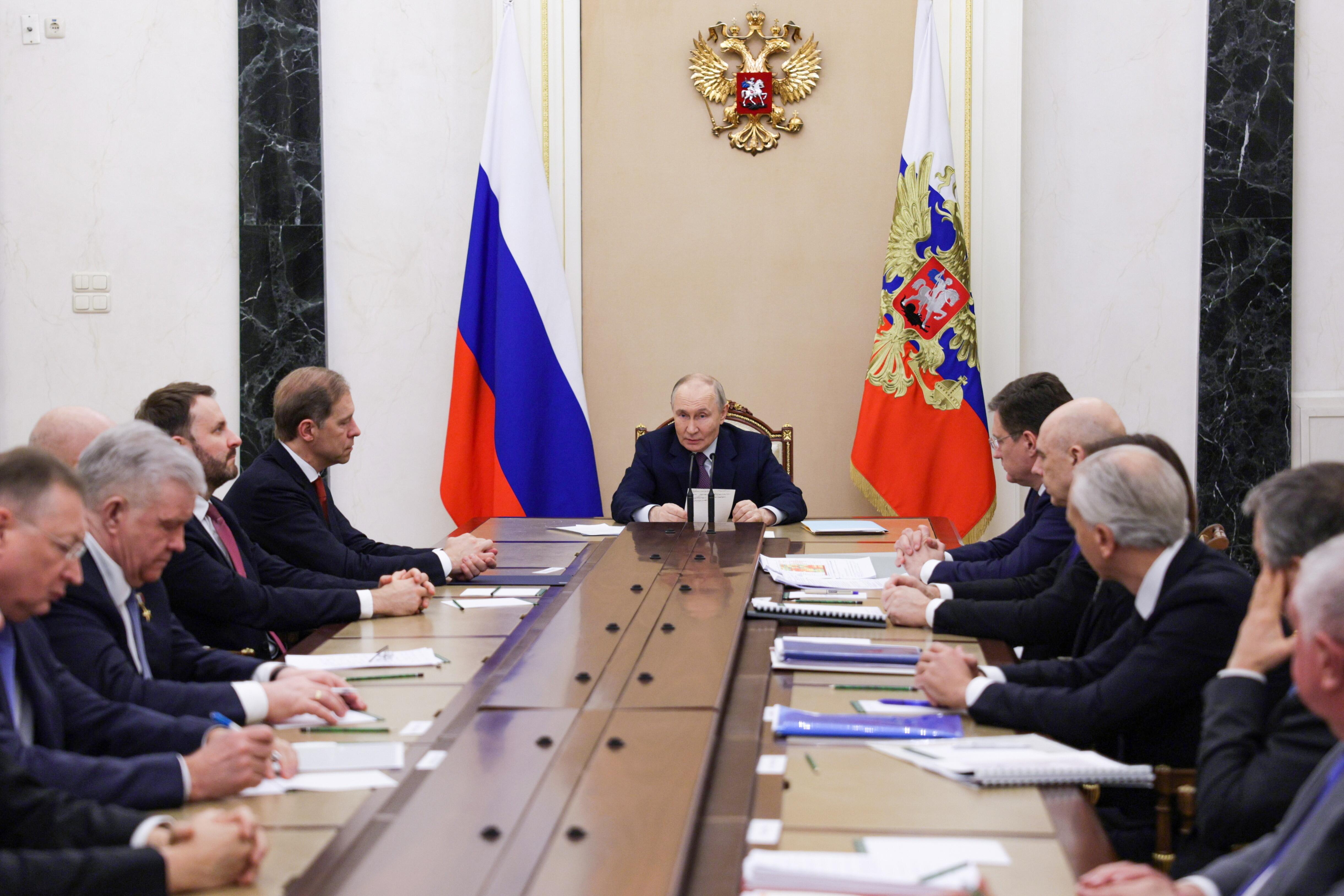 Am 9. März in Moskau 