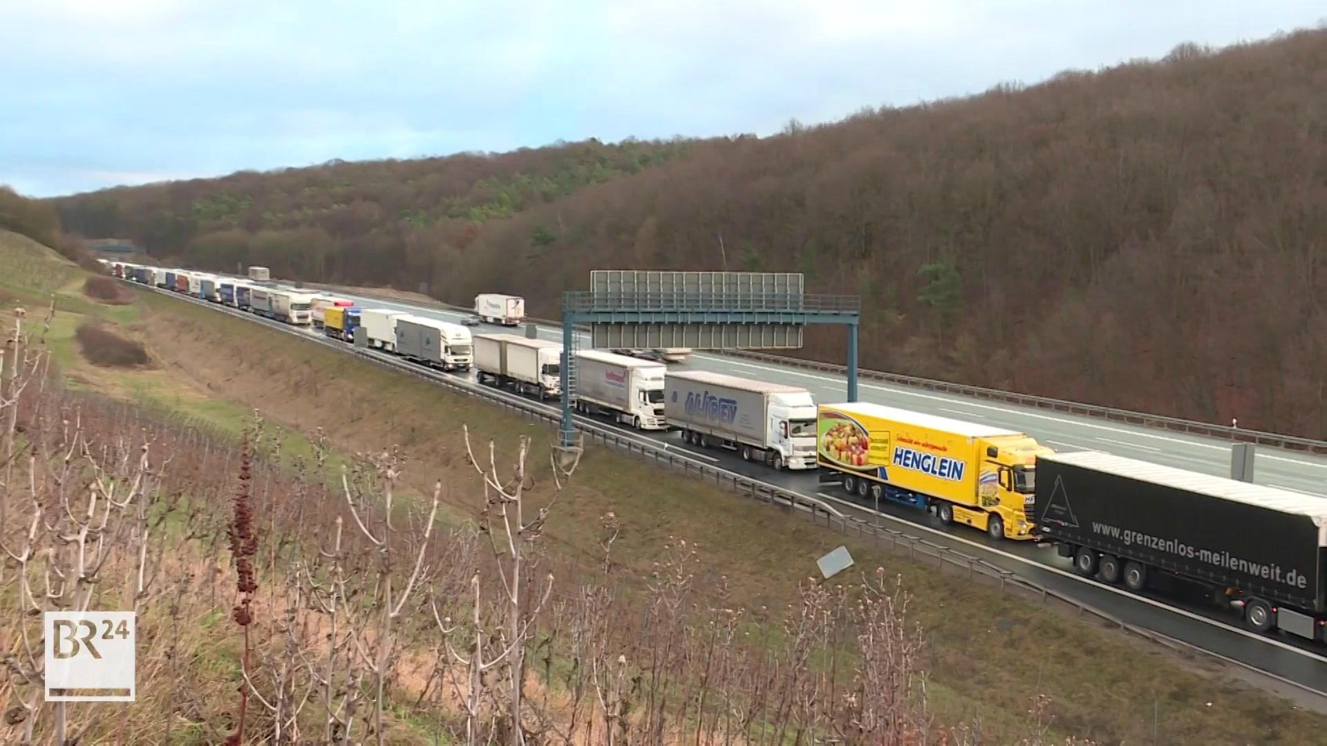 Lange Staus: Unfall Mit LKW Auf A3 | BR24